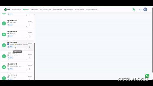 Chat CRM in Action